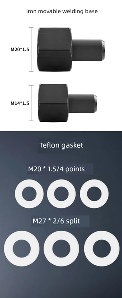 Y100 Paslanmaz Çelik Taban 4 Nokta - 12