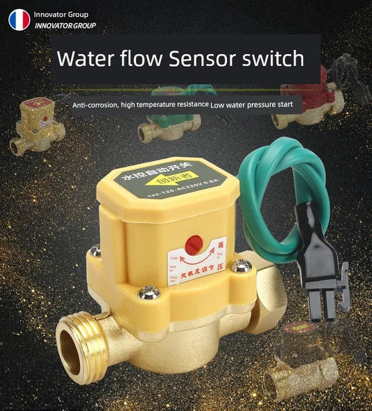 Su Akış Sensörü - 1 inç - 1 inç 800W - 5