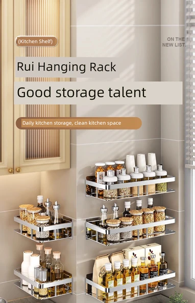 304 Paslanmaz Çelik Tuvalet Rafı - Kalınlaştırılmış 304 Uzun 40 Çubuklu 4 Kancalı - Resim 7