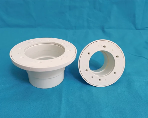 PVC Zemin Süzgeci Su Geçirmez Kumaş - 75mm Yan Sıra Balık Flanşı (2.5 inç) - 11