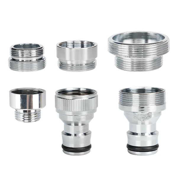 Çamaşır Makinesi Musluk Adaptörü - İç 24mm İnce Diş - Dış 22mm İnce Diş - 6