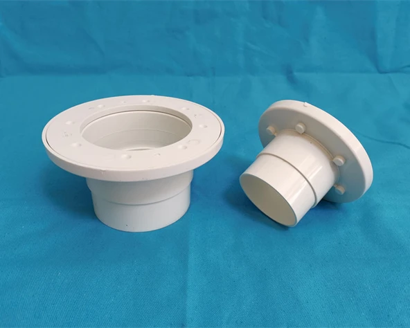 PVC Zemin Süzgeci Su Geçirmez Kumaş - 75mm Yan Sıra Balık Flanşı (2.5 inç) - 9
