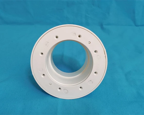 PVC Zemin Süzgeci Su Geçirmez Kumaş - 75mm Yan Sıra Balık Flanşı (2.5 inç) - 10