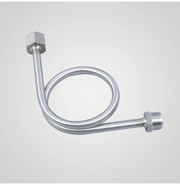 M20x1.5 Basınç Ölçer Tampon Tüpü - Çift Dış Diş 1/2 - 7