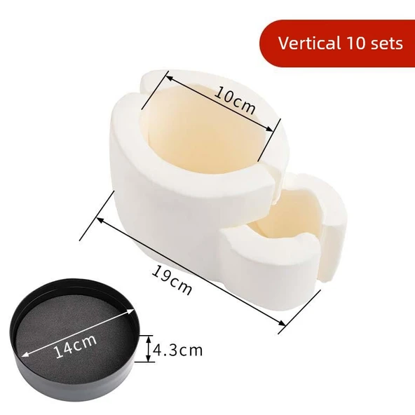 Su Sayacı Yalıtım Kılıfı - Dikey - 10'lu Set