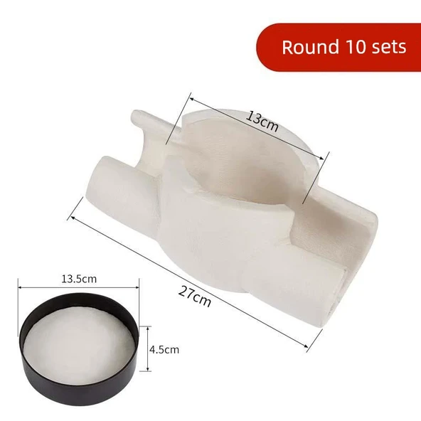 Su Sayacı Yalıtım Kılıfı - Yuvarlak - 10'lu Set