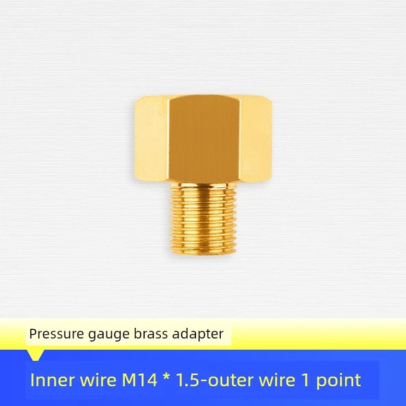 Y60 Basınç Ölçer - Adaptör M14/1 Min