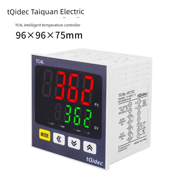 TC4L Dijital PID Sıcaklık Kontrol Cihazı - 30A Röle Çıkışı - 2