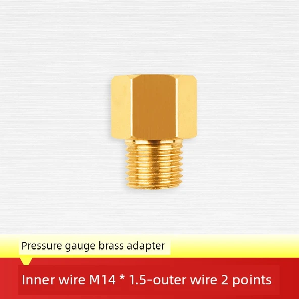 Y60 Basınç Ölçer - Adaptör M14/2