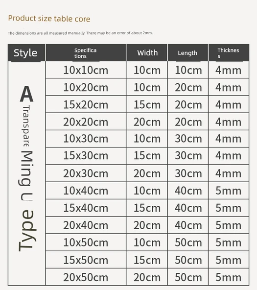 Akrilik Banyo Rafı - B Tipi - 10x20cm - 3 Yapışkanlı - 7