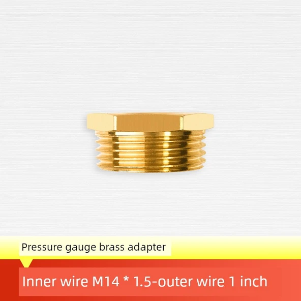 Y60 Basınç Ölçer - Adaptör M14/1 İnç