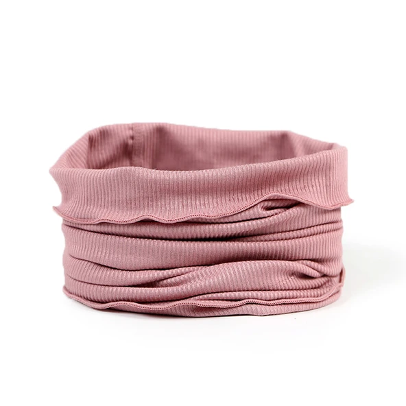 Modal Bebek Bandana Eşarp - Fasulye Ezmesi Tozu (25*38cm)(Yetişkin)