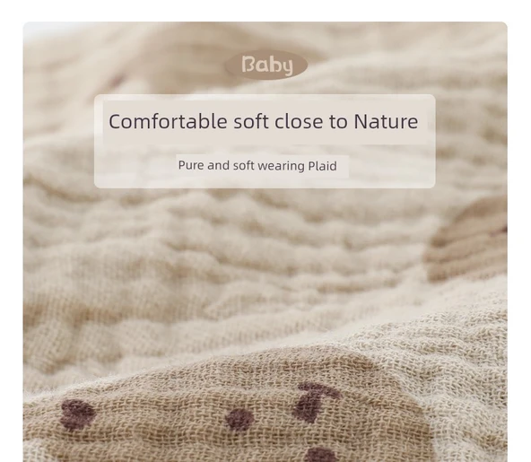 Ayıcık Desenli Pamuklu Bebek Boyunluk - PT Gri Fırlatma Ayı Sarı - Resim 11