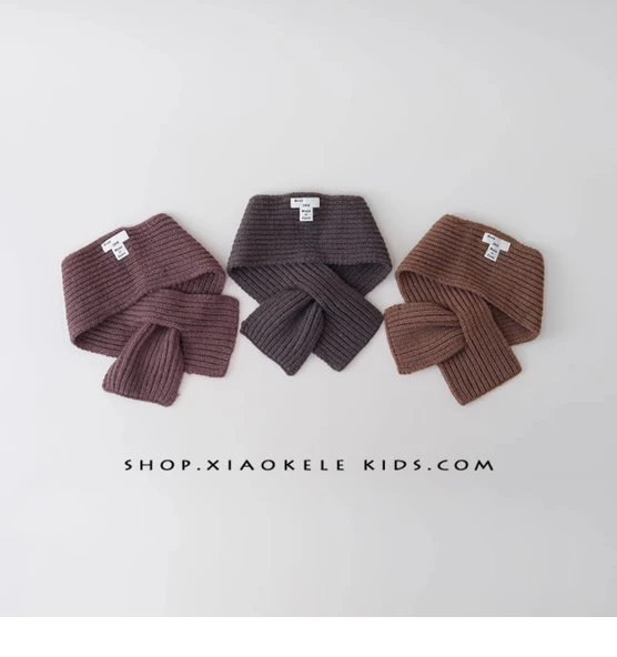 Çocuk Kışlık Örme Boyunluk - Bej - Resim 10