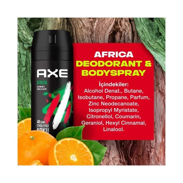 Axe Deodorant Africa 150 ml - 9