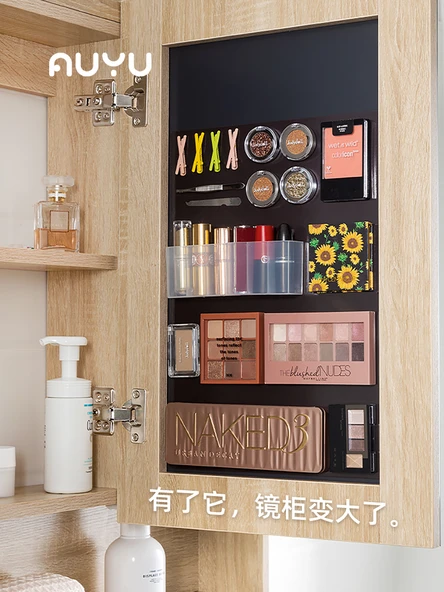 Manyetik Banyo Rafı Vantuz Seti: 7.5x20cm Mıknatıs Çubuk * 1 + Yuvarlak Mıknatıs * 8 - 2
