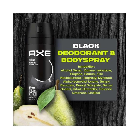 Axe Deodorant Black 150 ml - 9