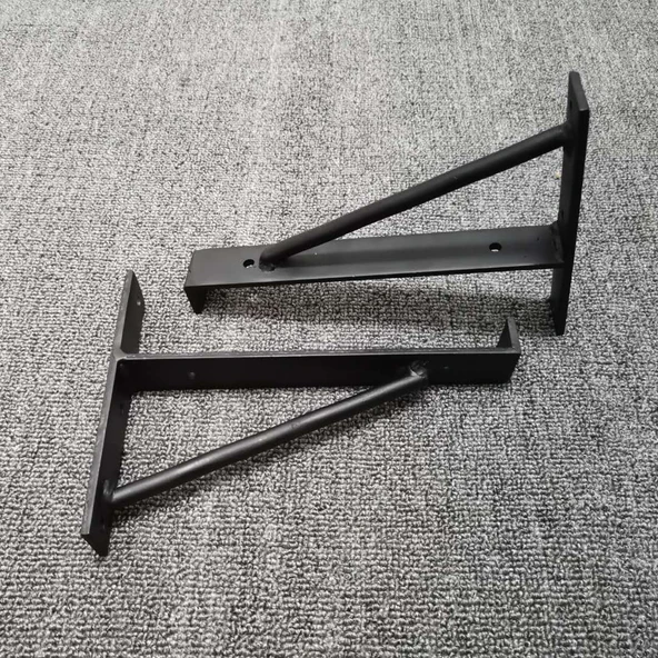 Ahşap Duvar Rafı - 50cm - 3