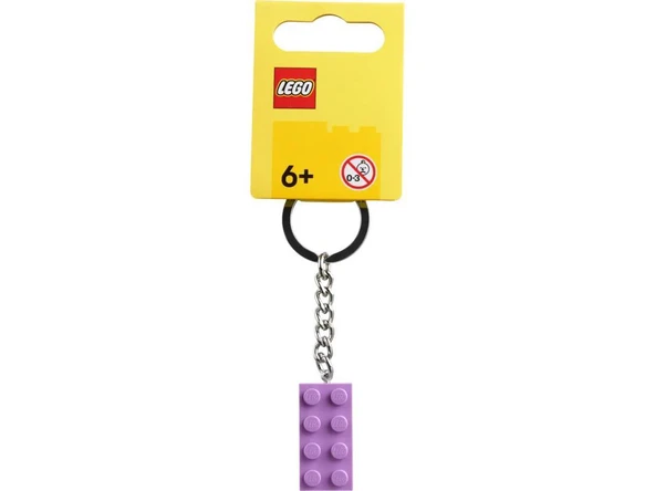 LEGO 854304 Medium Lavender Key Chain ürün görseli 1