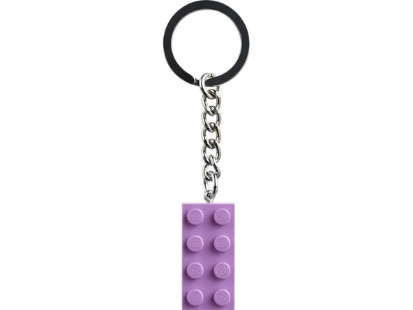 LEGO 854304 Medium Lavender Key Chain - Resim 3