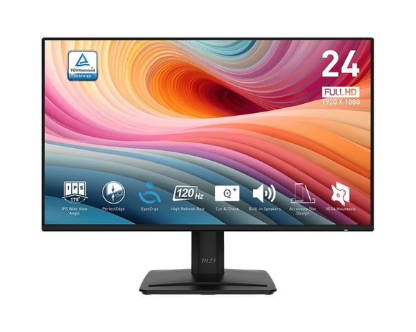 MSI 23.8" PRO MP242A E2 1920x1080 (FHD) FLAT IPS 120HZ 1MS ADAPTIVE-SYNC MONITOR
