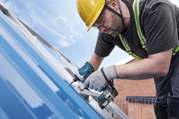 Bosch GDR 18V-215 Akülü Darbeli  Somun Sıkma Solo - 2