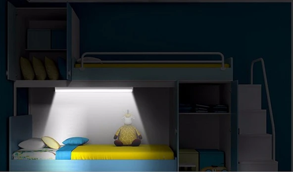 Cata Ct-2468 T5 Bant Armatürü Eklenebilir Anahtarlı 15W Ledli Beyaz Kasa Beyaz Işık 6400K 87cm - 5