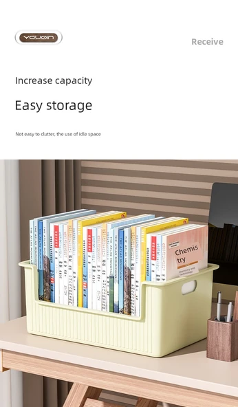 Tekerlekli Okul Çantası Düzenleyici - Açık Yeşil - Büyük Boy - 2'li Paket - 11