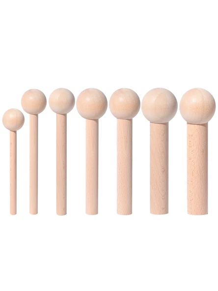 Ahşap Raf Destek Çubuğu - Ahşap Rengi 5 Adet 1.8cm Çap - Resim 6