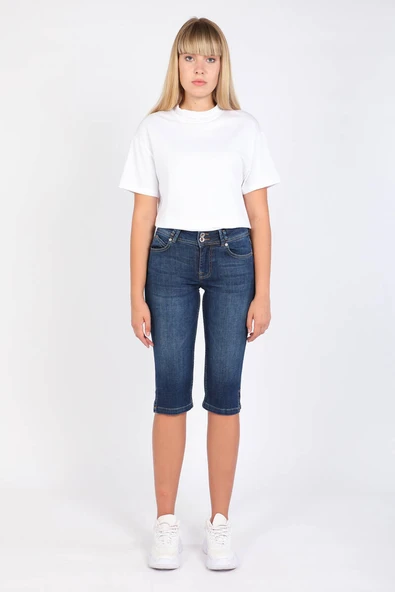 Banny Jeans Bw Kadın Jean Kapri - 5