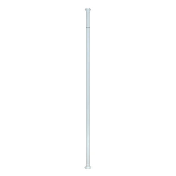 32mm Tavan Gardırop Elbise Askısı Aksesuarları - Direk 1.1-3.1m (Kauçuk Taban) (32mm Özel Çap)