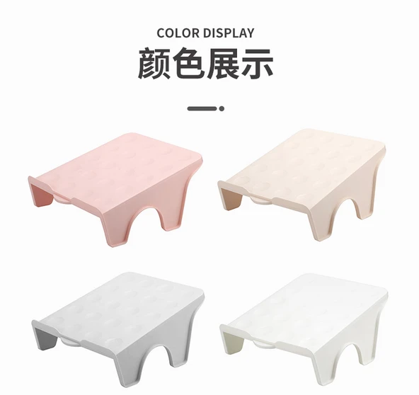 Ayakkabı Rafı Dolabı - Pembe - 2'li Paket - 11