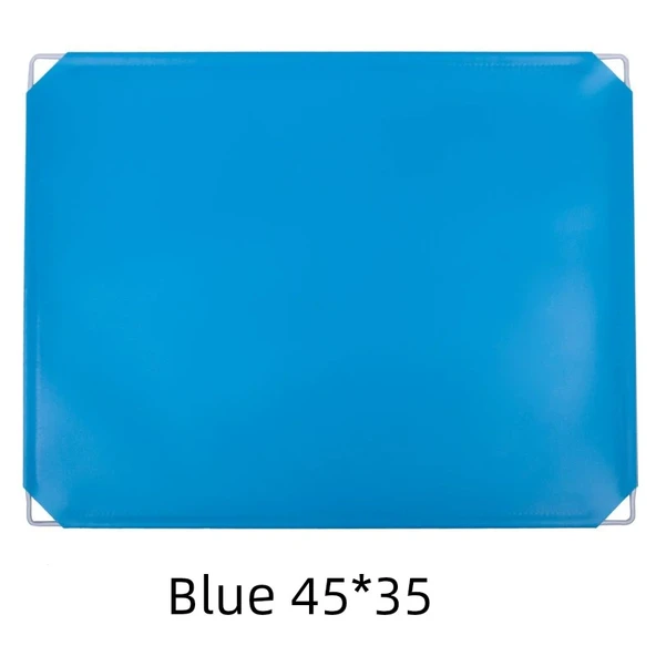 DIY Reçine Plastik Raf - Mavi 45x35cm