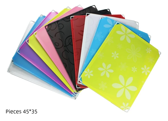 DIY Reçine Plastik Raf - Siyah Kabartmalı Levha 45x35cm - 4