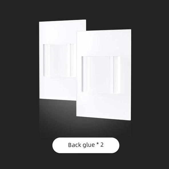 Çivisiz Yapışkanlı Duvar Rafı Montajı için Arka Yapıştırıcı * 2