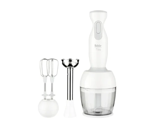 Fakir Tilia 1000 W Mikser & Blender Seti Beyaz (VİTRİN ÜRÜNÜDÜR)