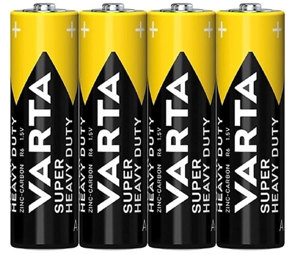 Varta Super Heavy Duty 60'lı Çinko Karbon AA Kalem Pil