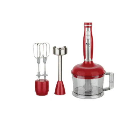 Fakir Taffy 1700 W Mikser & Blender Seti Kırmızı (VİTRİN ÜRÜNÜDÜR)