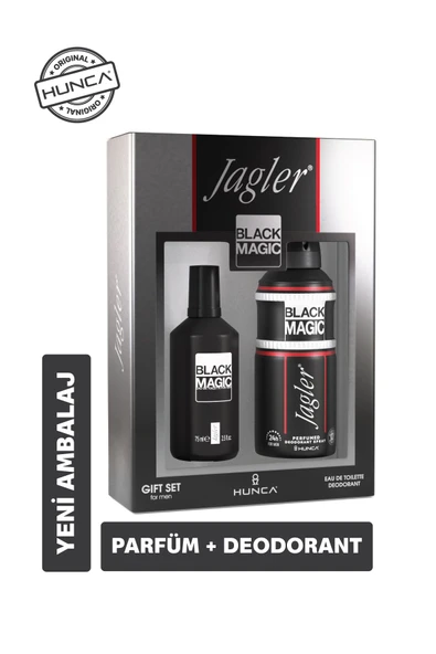 Jagler Black Magic Parfüm EDT 75 ml + Deodorant 150 ml