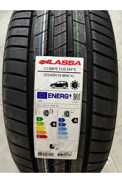 LASSA / 225/45R19 (COMPETUS H/P3 XL) 2025 YAZ LASTİĞİ