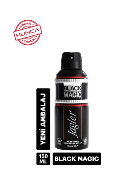 Jagler Black Magic Parfüm EDT 75 ml + Deodorant 150 ml - Resim 4