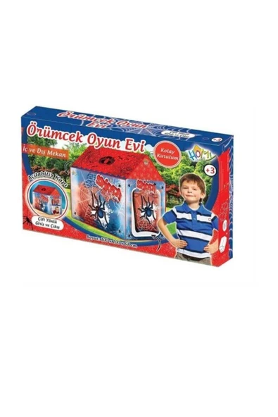 Spider Örümcek Adam Oyun Çadırı, Spider Oyun Evi Çadırı FR58031 - 2