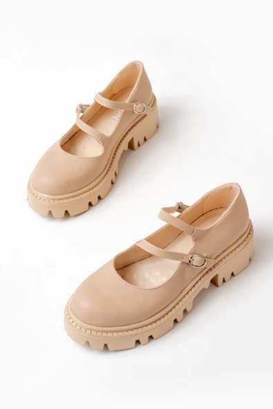 Nut Günlük Yüksek Tabanlı Loafer Ayakkabı - 5