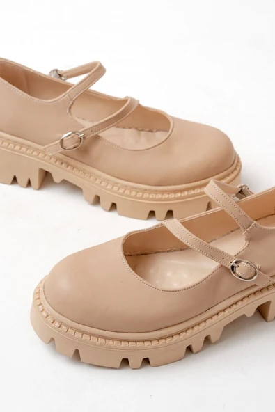 Nut Günlük Yüksek Tabanlı Loafer Ayakkabı - 4