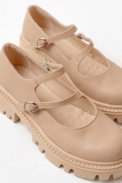 Nut Günlük Yüksek Tabanlı Loafer Ayakkabı - 3