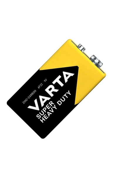 Varta Super Heavy Duty 9V Pil - 2