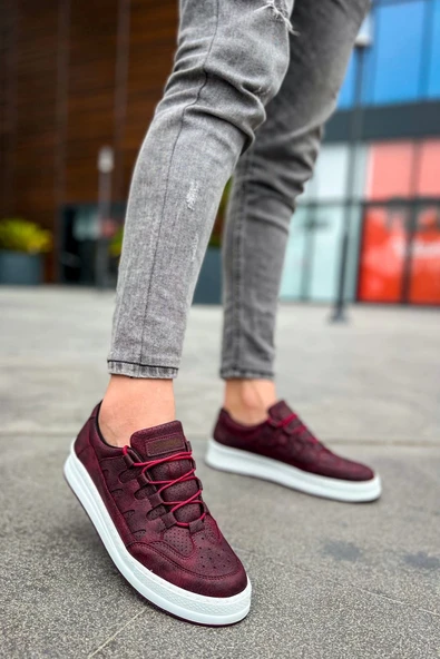 TB040 CBT C-Rey Erkek Ayakkabı BORDO