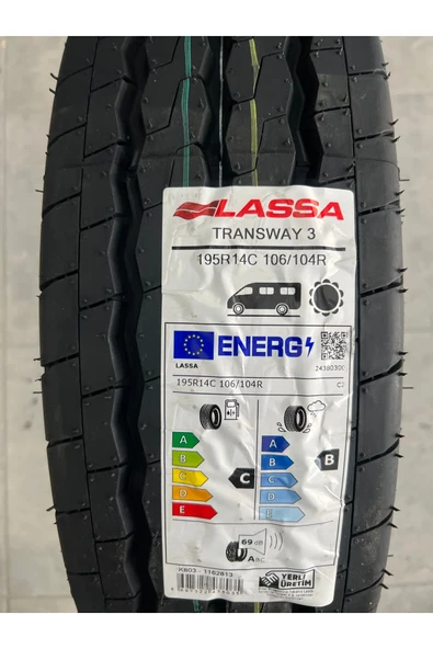 LASSA / 195R14C (TRANSWAY 3) 2024 YAZ LASTİĞİ