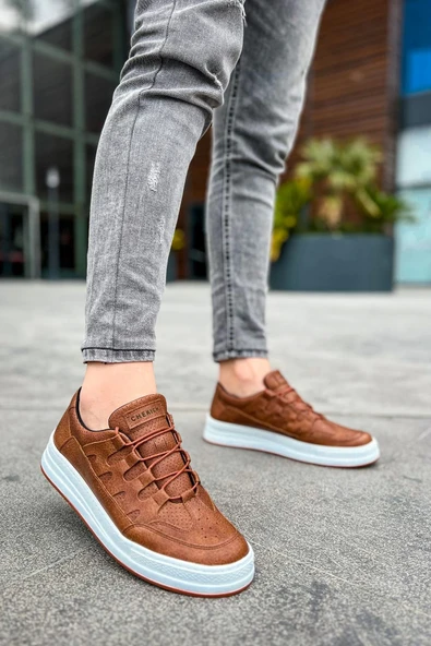 TB040 CBT C-Rey Erkek Ayakkabı TABA