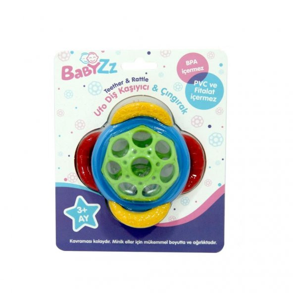 30800  Ufo Diş Kaşıyıcı Çıngırak - 5